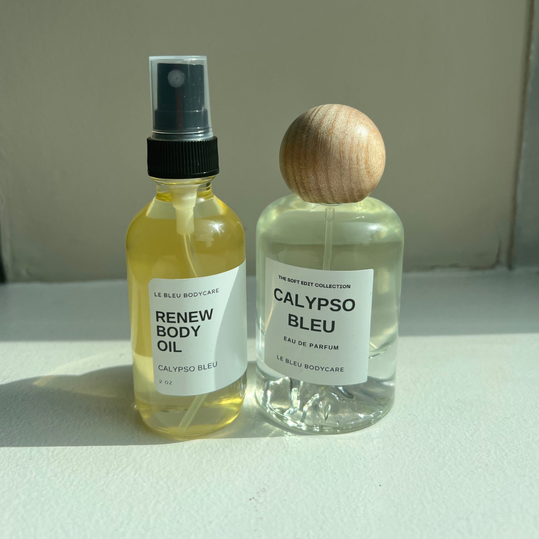 Calypso Bleu Eau de Parfum and Body Oil
